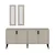 HANAH HOME Komoda Prime Mirror Sandstone