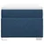 Vidaxl Box spring postelja z vzmetnico modra 90x190 cm blago