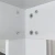 HANAH HOME Trpezarijski sto Single 90 Shiny White