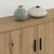 Zidni TV ormar set 2 pcs Umjetnički hrast 100 x 34,5 x 40 cm