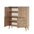 Hanah Home Komoda Multilux 95x111x36cm Hrast