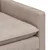 Vidaxl Kavč Bež 126 x 81 x 87,5 cm Poliester