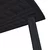 Vidaxl Vrtna miza plastika 216x90x72 cm antracitna