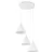 TK Lighting Viseča svetilka CONO WHITE 10012
