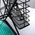 Vilde 150622 - Crni metalni ocedjivac za sudove 45x32x25.5 cm