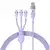 BASEUS Kabel BASEUS Flash Series 2 USB-C-3v1, 1,5 m (vijoličen)