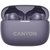 Canyon OnGo 10 ANC, TWS-10 ANC+ENC slušalke z mikrofonom, BT V5.3 BT8922F, 500mAh+40mAh ohišje, hitro polnjenje, vijolična