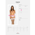 Halter pojas Lilyanne bele boje - L/XL