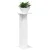 Stalak za biljke 2 pcs Bijeli 25 x 25,5 x 80,5 cm