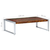 Klubska mizica 120x60x35 cm trden predelan les