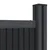 Vidaxl Ograjni panel siv 699x186 WPC