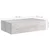 Zidne police s ladicom 2 kom boja betona 40 x 23,5 x 10 cm MDF
