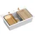 granitni umivalnik MARC 110 WORKSTATION White