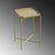 Hanah Home Klub sto 46x56x46cm Zlatni