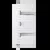 WENTOREX Asymmetric Electric 700 W električni radijator sušač peškira (bela - 500 mm)
