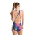 Speedo allover digital powerback blue/red s - uk32