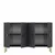 Hanah Home komoda Squarel 120, 120 cm, antracit