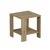 Hanah home Klub sto Midi Yan 40x40x42cm Hrast
