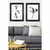 WALLXPERT Dekorativna slika u okviru (2 komada) SGC7436502515590