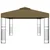 Vidaxl Paviljon 3x4 m taupe 180 g/m2
