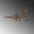 Aberto Design Dekorativna figura Bird On The Branch 07, 45x23 cm, 1.5 mm