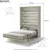 Postelja v omari Lenart - Bed Concept 01 - 140x200 cm - kashemir