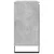 Komoda siva boja betona 101,5x35x70 cm od konstruiranog drva