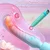 SuperLove Double Pleasure Heating Massage Wand & Bullet Vibrator Set Blue-Pink