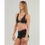 Emporio Armani VICHY MESH LACE Črna