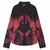 Pánska srajca KILLSTAR x ALCHEMY - Mórrígan Moon - Black/Red - KSRA013377