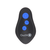 Ouch! E-stim & Vibration Butt Plug & Cock Ring with Remote Black