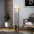 Opviq Shelf Lamp 8113 Podna lampa, Braon-Bela