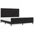 vidaXL vidaXL Postelja Črna 180x200 cm Velur, (22049328)
