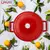 Saucepan, cast iron, 22 cm/3.4L, Folk, red - LAVA