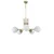 Opviq Luster Nevada, 70cm, 65 cm, E27, Beli