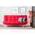 Atelier Del Sofa Trosed Misa Sofabed - Crvena