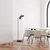 Aberto Design Podna lampa Anemon 13805, 37 x 30 x 138 cm, 1 x E27, 250 cm Kabl,, Crna