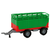 slomart LEAN TOYS Traktor z dvema vrstama prikolic