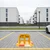ModernHome Parking barijera sklopiva sa ključem i reflektujućom trakom, 30cm