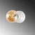 OPVIQ Vall Lamp zidna cream Spot 14206
