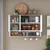 Hanah Home višenamenski ormarić JE237, 90 cm, beli / orah