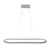 LED luster na sajli CASHMERE LED/80W/230V 30x100 cm bela
