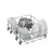 Beko Mašina za pranje sudova DVS 05024 S, 11.9 l, Siva