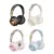 Bluetooth slusalice KE33 roze