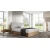 Boxspring postelja Wood 6 - 200x200 cm - hrast lancelot
