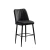 Hanah Home Set 4 barske stolice Vento Crna