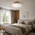 Brilagi - LED plafonsko svetlo CARVALHO MODERN 4xE27/60W/230V hrast prečnik 57,5 cm
