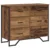 Komoda s ladicama 2 pcs Staro drvo 91 x 35,5 x 74,5 cm