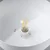 Sollux SL.1350 - Luster na sajli MARION 1xE27/15W/230V prečnika 29,5 cm bela