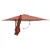 Vrtni suncobran S LED lampica Terakota 248,5 x 247,5 x 160 cm